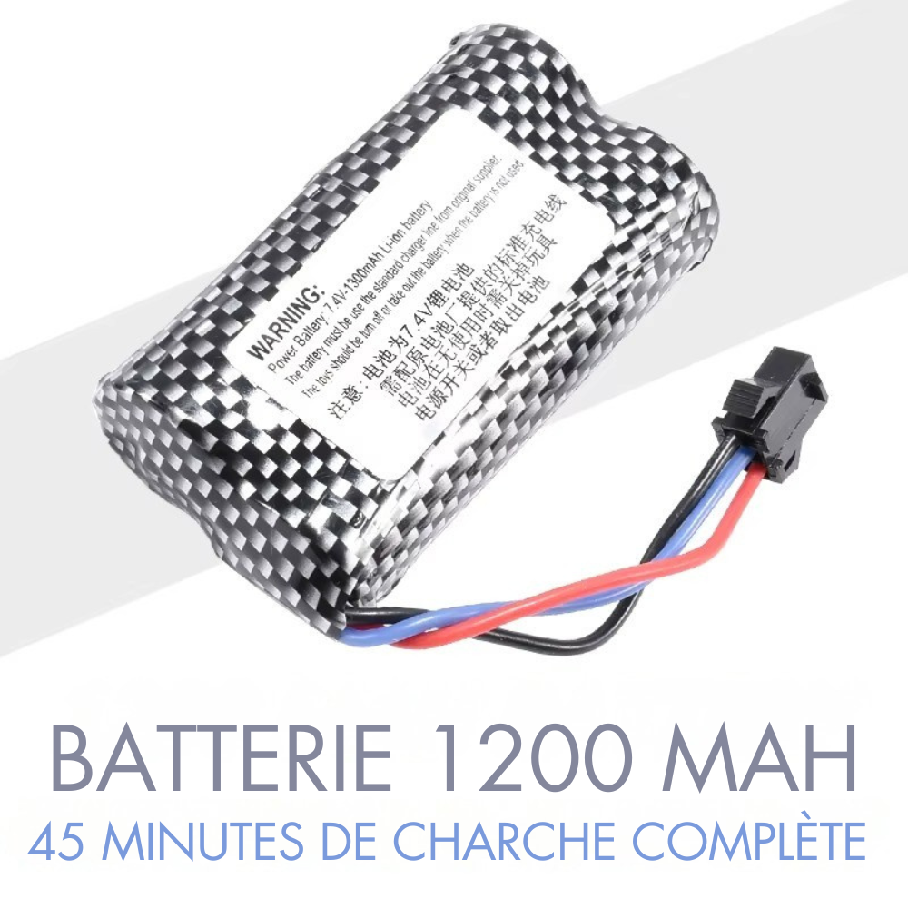 Voiture Télécommandée Cascade & Drift 360° – Commande Gestuelle + Télécommande | Lumières LED & Musique