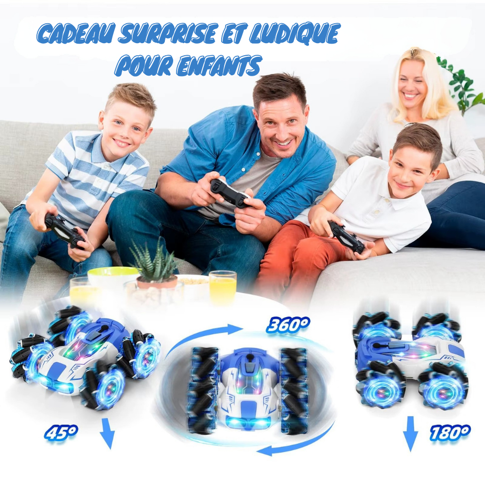 VOITURE CASCADE DRIFT 4x4 MULTIDIRECTIONNELLE – VERSION PREMIUM
