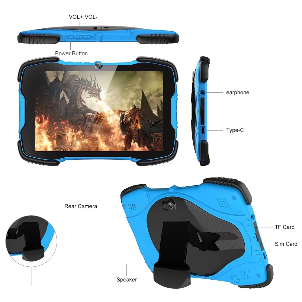 Tablette Éducative Ultra-Robuste pour Enfants – Le Cadeau Parfait de Noël !